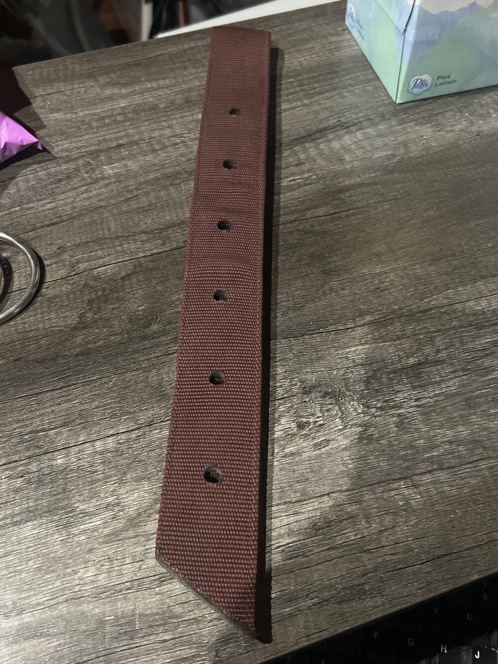 Nylon Off Billet Off side girth strap Brown